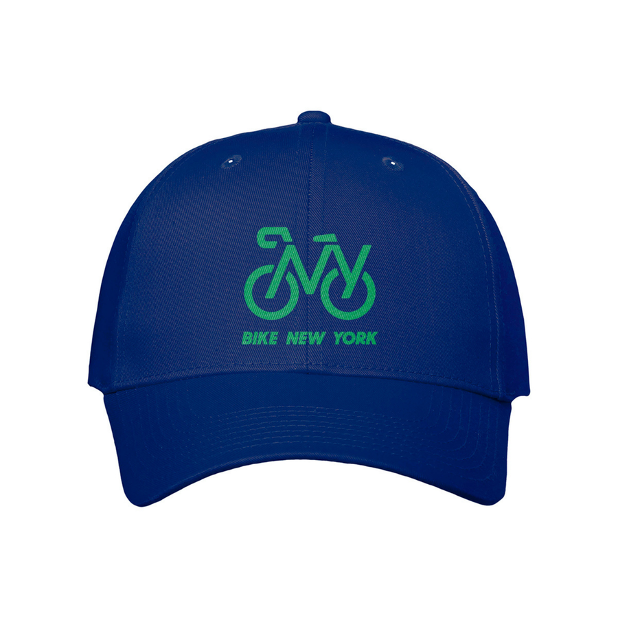 Bike New York Green Logo Baseball Cap