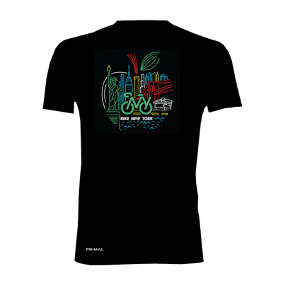Bike New York Big Apple Short Sleeve T-Shirt