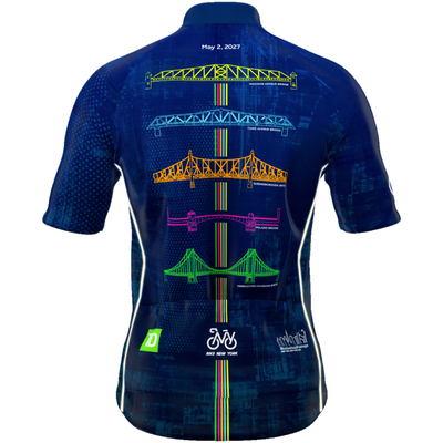 TD Five Boro Bike Tour 2027 Bridges Men's Prisma Jersey (PREORDER)