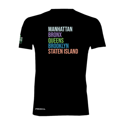 TD Five Boro Bike Tour Boroughs Unisex Short Sleeve T-Shirt