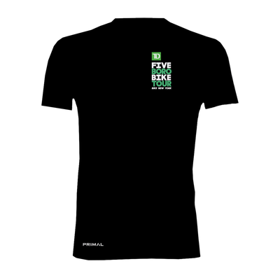 TD Five Boro Bike Tour Bridges Unisex Short Sleeve T-Shirt (PREORDER)