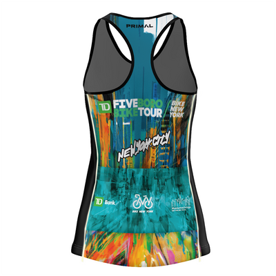 Five Boro Bike Tour 2026 Gotham Lights Women's Gemini Tank (PREORDER)