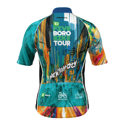 Five Boro Bike Tour 2026 Gotham Lights Men's Prisma Jersey (PREORDER)
