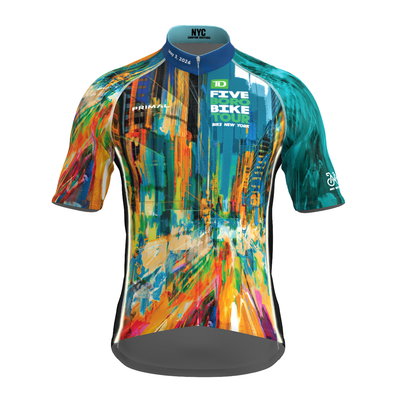 Five Boro Bike Tour 2026 Gotham Lights Men's Prisma Jersey (PREORDER)
