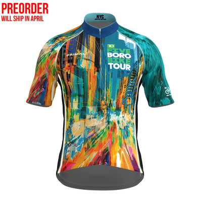 Five Boro Bike Tour 2026 Gotham Lights Men's Prisma Jersey (PREORDER)
