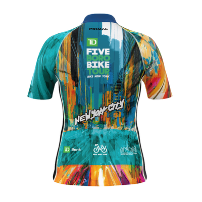 Five Boro Bike Tour 2026 Gotham Lights Women's Prisma Jersey (PREORDER)