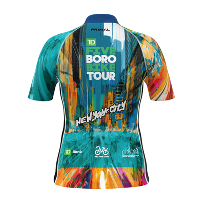 Five Boro Bike Tour 2026 Gotham Lights Women's Prisma Jersey (PREORDER)