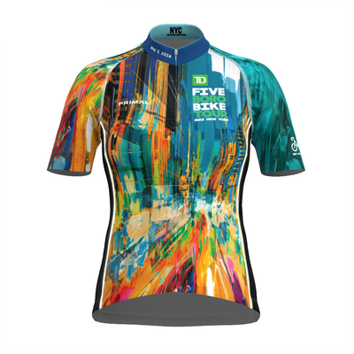 Five Boro Bike Tour 2026 Gotham Lights Women's Prisma Jersey (PREORDER)