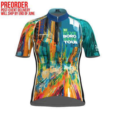 Five Boro Bike Tour 2026 Gotham Lights Women's Prisma Jersey (PREORDER)