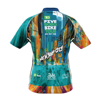Five Boro Bike Tour 2026 Gotham Lights Youth Sport Cut Jersey (PREORDER)