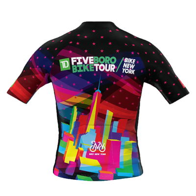 TD Five Boro Bike Tour Night Vision Men's Omni Ultimate Jersey (PREORDER)