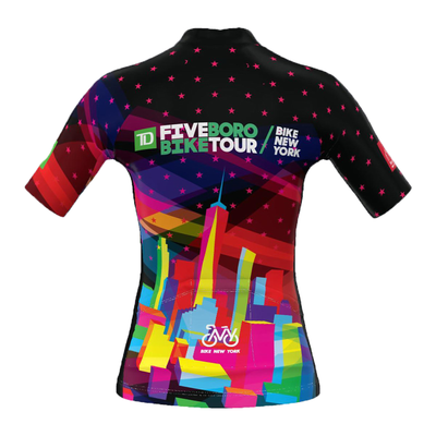 TD Five Boro Bike Tour Night Vision Women's Omni Ultimate Jersey (PREORDER)