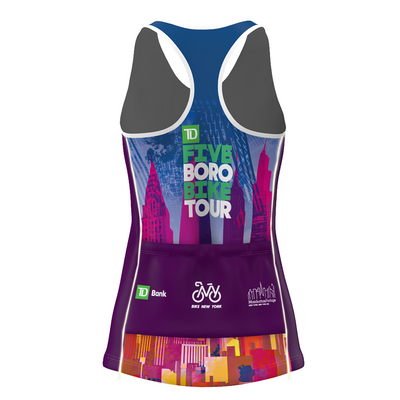 Five Boro Bike Tour 2026 Skyline Women's Gemini Tank (PREORDER)