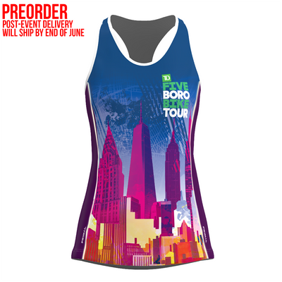 Five Boro Bike Tour 2026 Skyline Women's Gemini Tank (PREORDER)