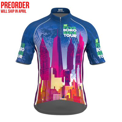 Five Boro Bike Tour 2026 Skyline Men's Prisma Jersey (PREORDER)