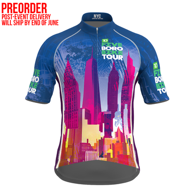 Five Boro Bike Tour 2026 Skyline Men's Prisma Jersey (PREORDER)