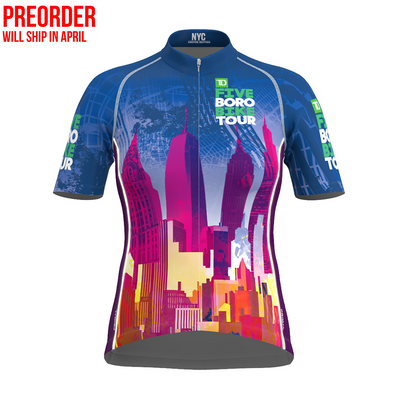 Five Boro Bike Tour 2026 Skyline Women's Prisma Jersey (PREORDER)