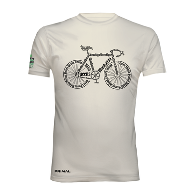 TD Five Boro Bike Tour Transit Unisex Short Sleeve T-Shirt (PREORDER)