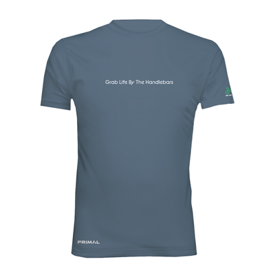Bike New York Grab Life Blue Unisex Short Sleeve T-Shirt