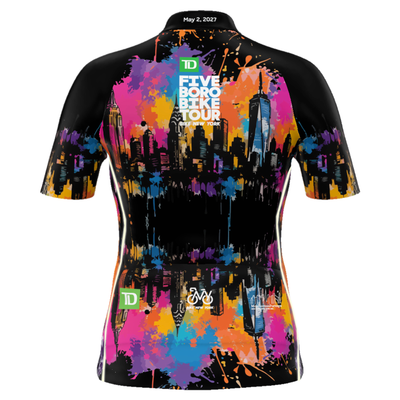 TD Five Boro Bike Tour 2027 Skyline Women's Prisma Jersey (PREORDER)