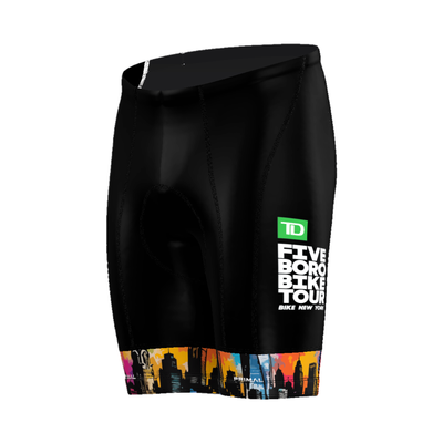 TD Five Boro Bike Tour 2027 Skyline Youth Prisma Shorts (PREORDER)