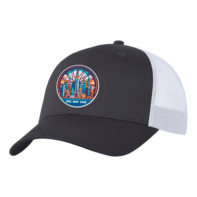Bike New York Charcoal Trucker Hat